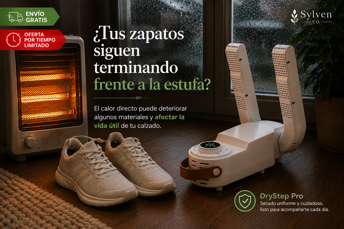 DryStep Pro | Secador Inteligente para Zapatos